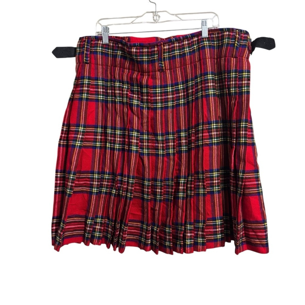 SCOTTISH HIGHLAND SZ 42 KILT RED TARTAN